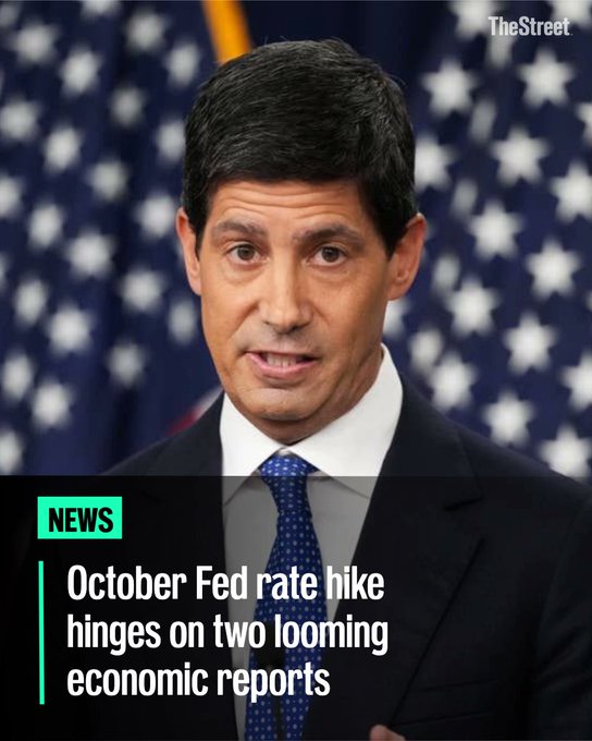 October Fed Rate Decision Hinges on Looming Inflation and Jobs Data Amid Rising Hawkish Pressures