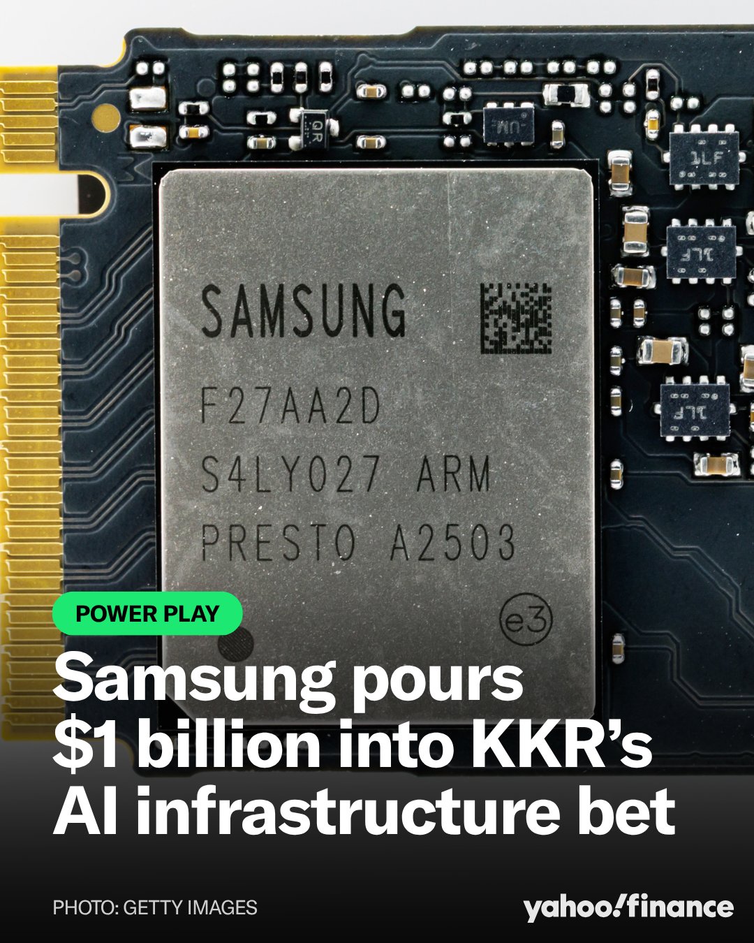 Samsung Invests $1 Billion in KKR-Backed Helix Digital Infrastructure in Latest AI Bet