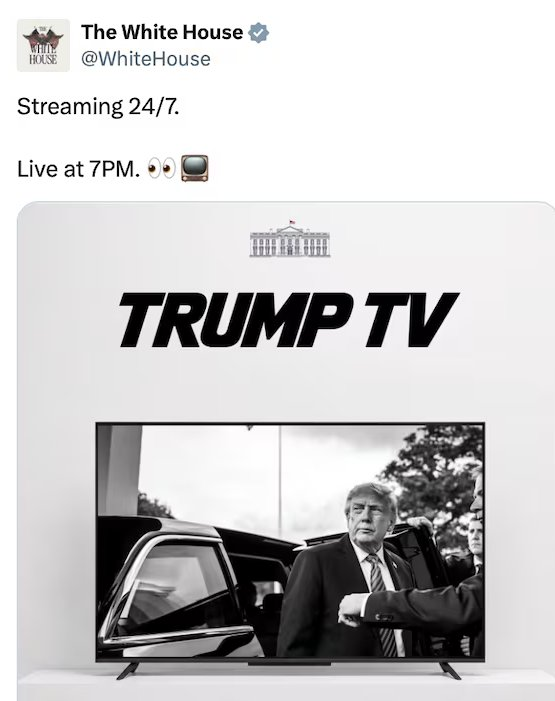 White House Launches 24/7 “Trump TV” Stream Amid Escalating Press Dispute