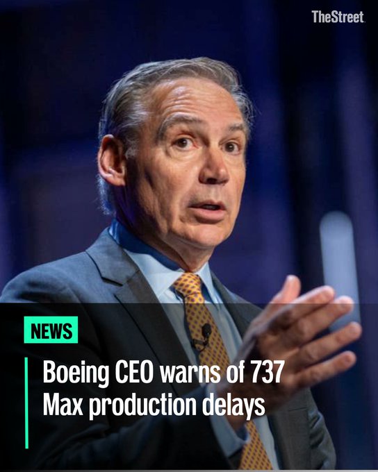 Boeing CEO Warns 737 Max Output Hit by Wing Bottleneck Ahead of Critical Union Deadline