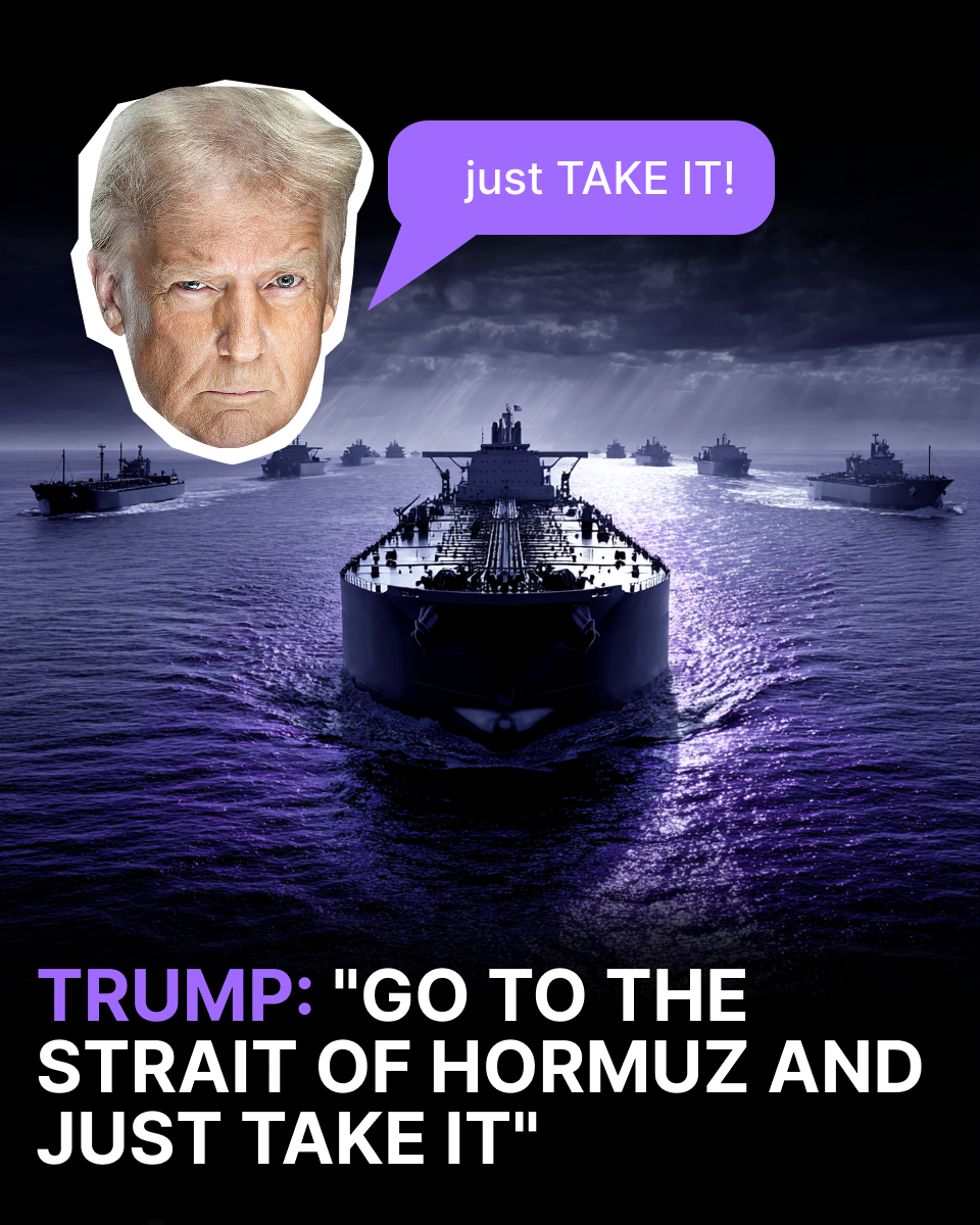 Trump: "Go to the Strait of Hormuz and just TAKE IT."
