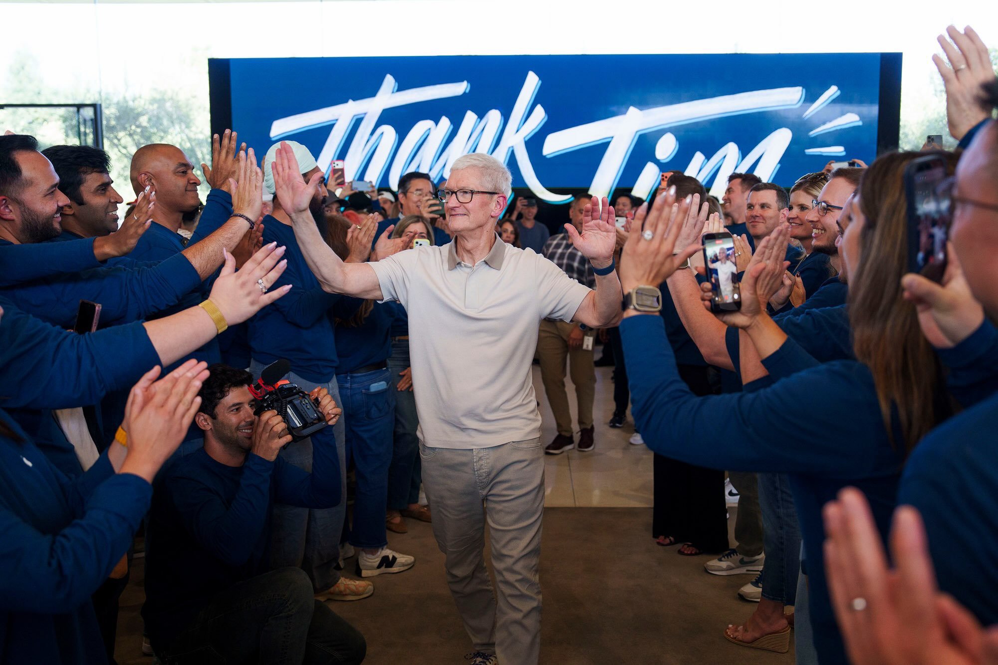 Apple now generates in one quarter what it made in a full year when Tim Cook became CEO