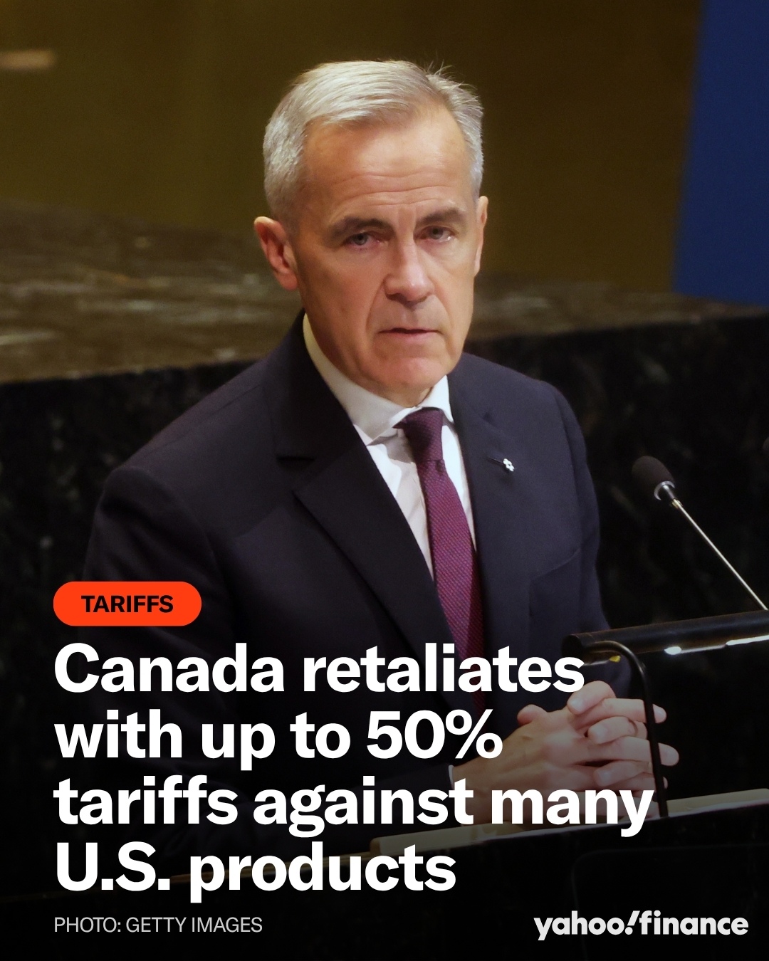 Canada Announces Retaliatory Tariffs Up to 50% on US Goods