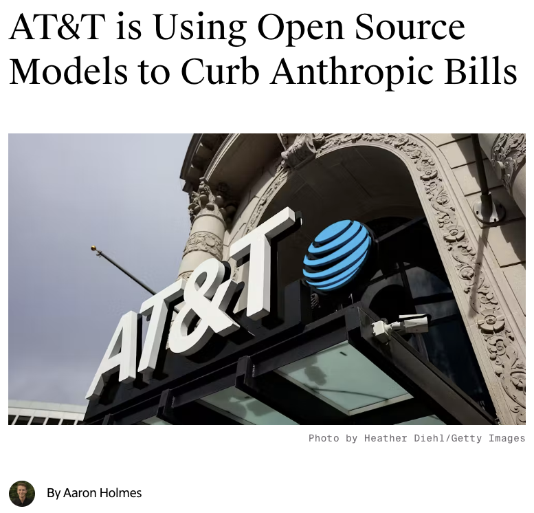 $T Shifts More AI Workloads to Open-Source Models to Curb Costs
