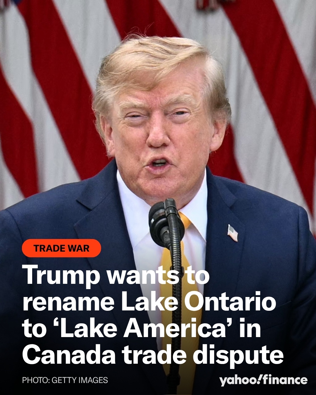 First the Gulf of America, Now Lake America?