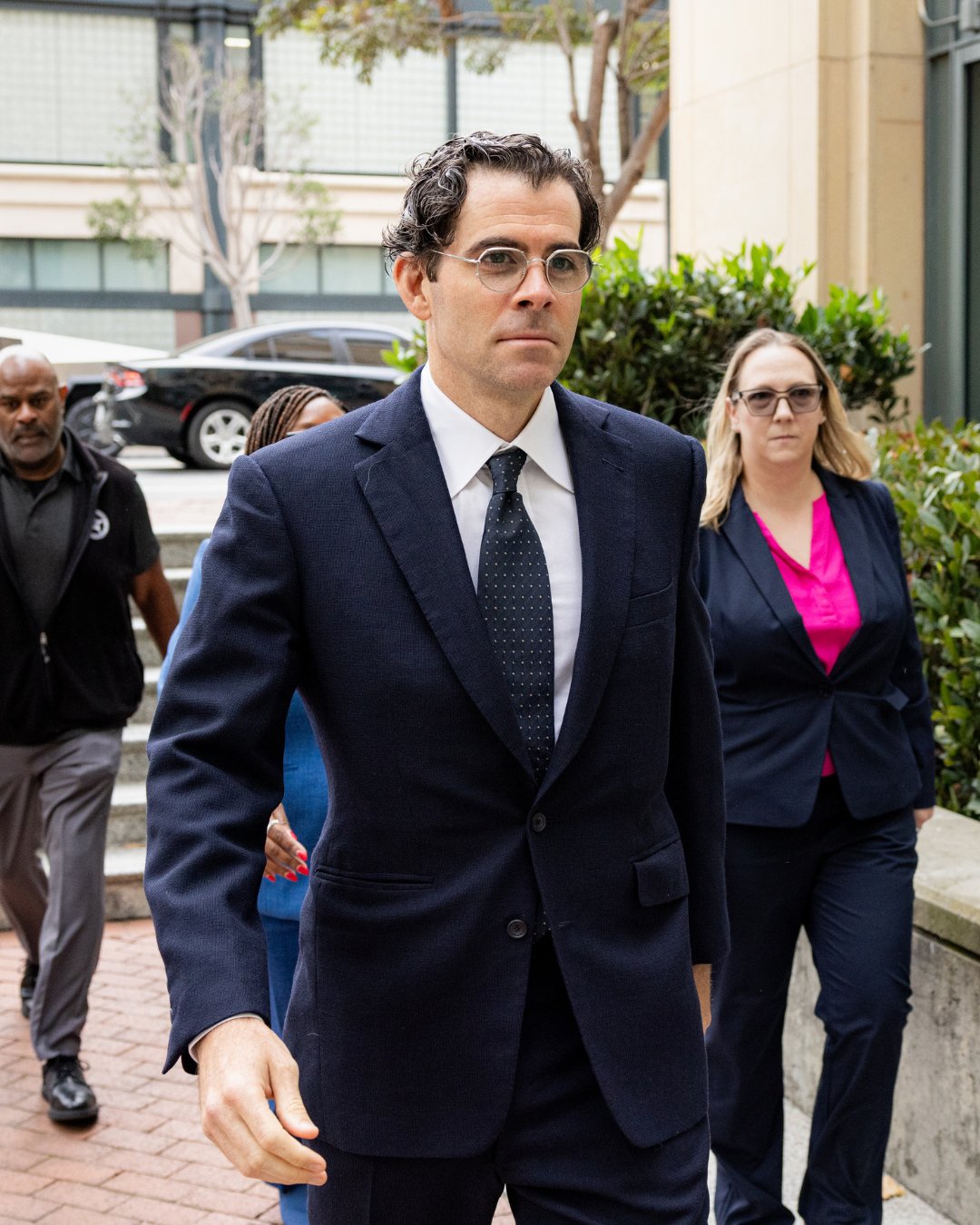 Instagram Head Adam Mosseri Arrives for Meta Social Media Addiction Trial
