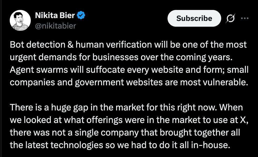 Nikita Bier Warns Autonomous Agent Swarms Will Overwhelm Web Infrastructure, Elevating Bot Verification to Top Corporate Priority