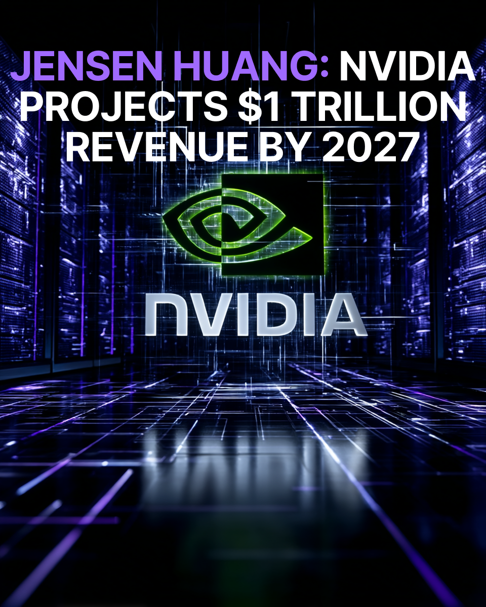 Huang's bold vision: NVIDIA targets the trillion-dollar revenue mark by 2027