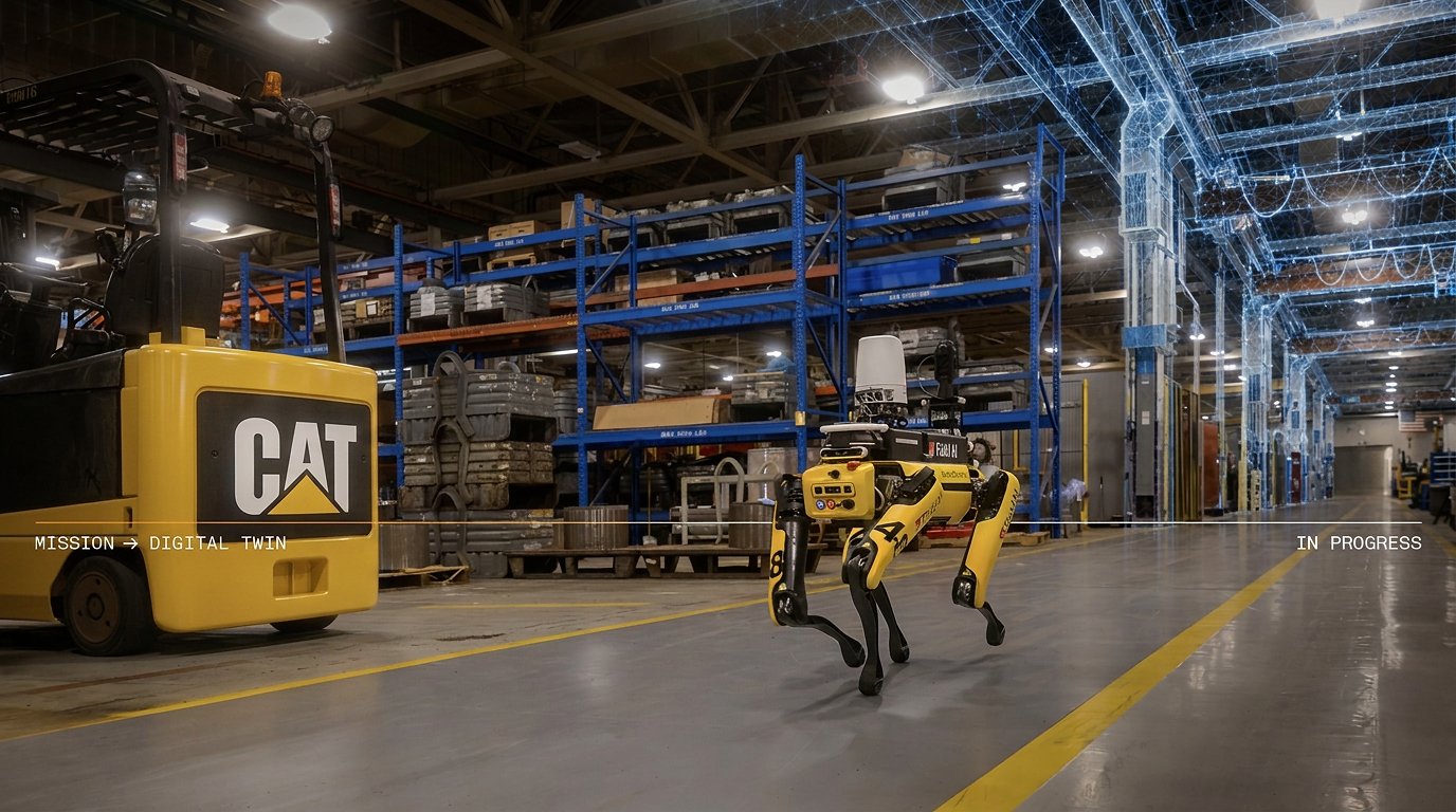 Caterpillar Partners With FieldAI on Physical AI for Jobsites and Factories