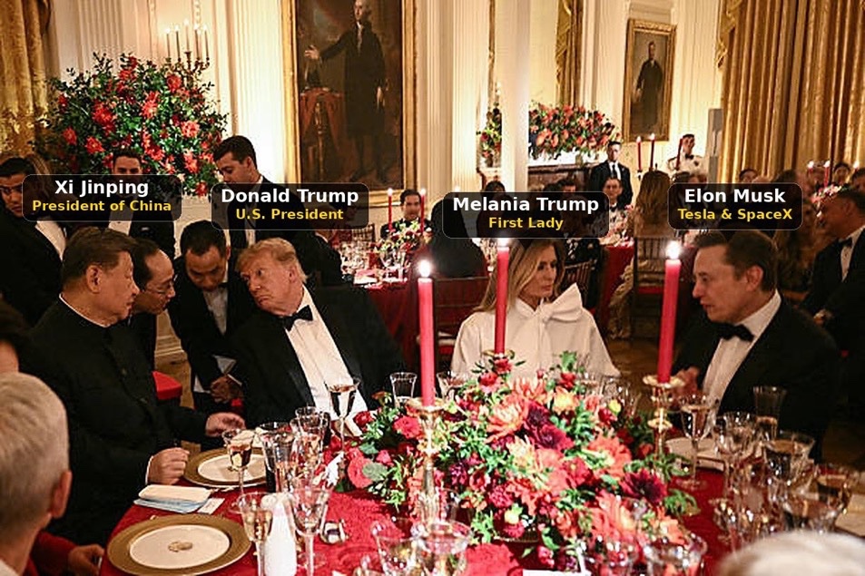 Major U.S. tech and business leaders attend Trump-Xi state dinner