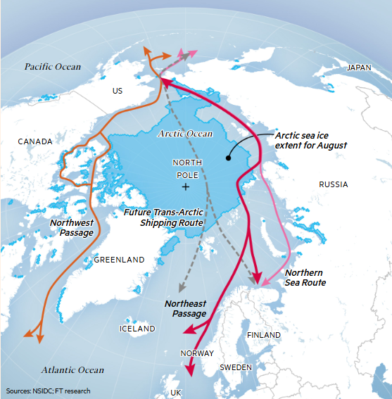 Arctic Shipping Hits Record as Middle East Conflict Diverts Vessels