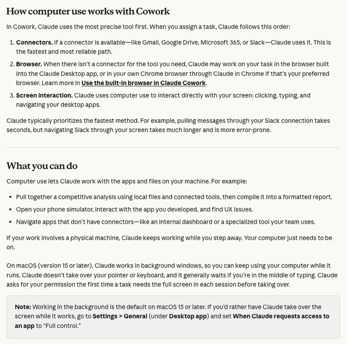 Anthropic Releases Background Mac Control for Claude Code and Cowork