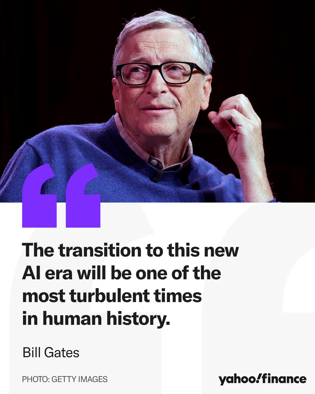 Bill Gates Expresses Concern Over Society's Lack of Preparation for the AI Era