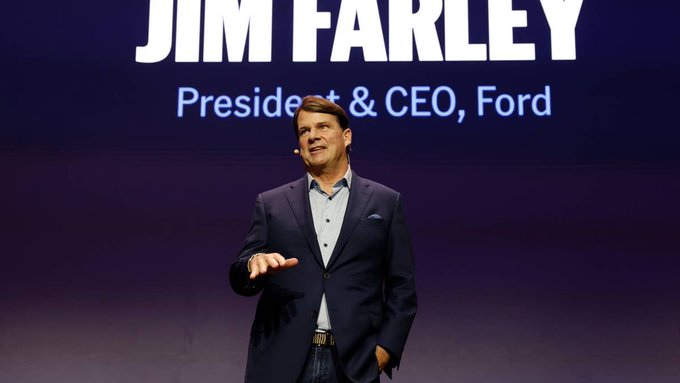 Ford CEO Warns It Is "Too Late" for Europe Against Chinese Automakers as U.S. Weighs Entry Rules