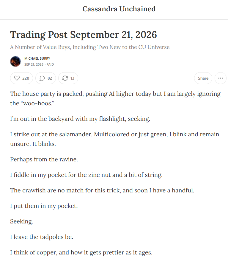Michael Burry Expands AI Short Book, Doubling Down on $MU, $NBIS, and $PLTR Put Positions