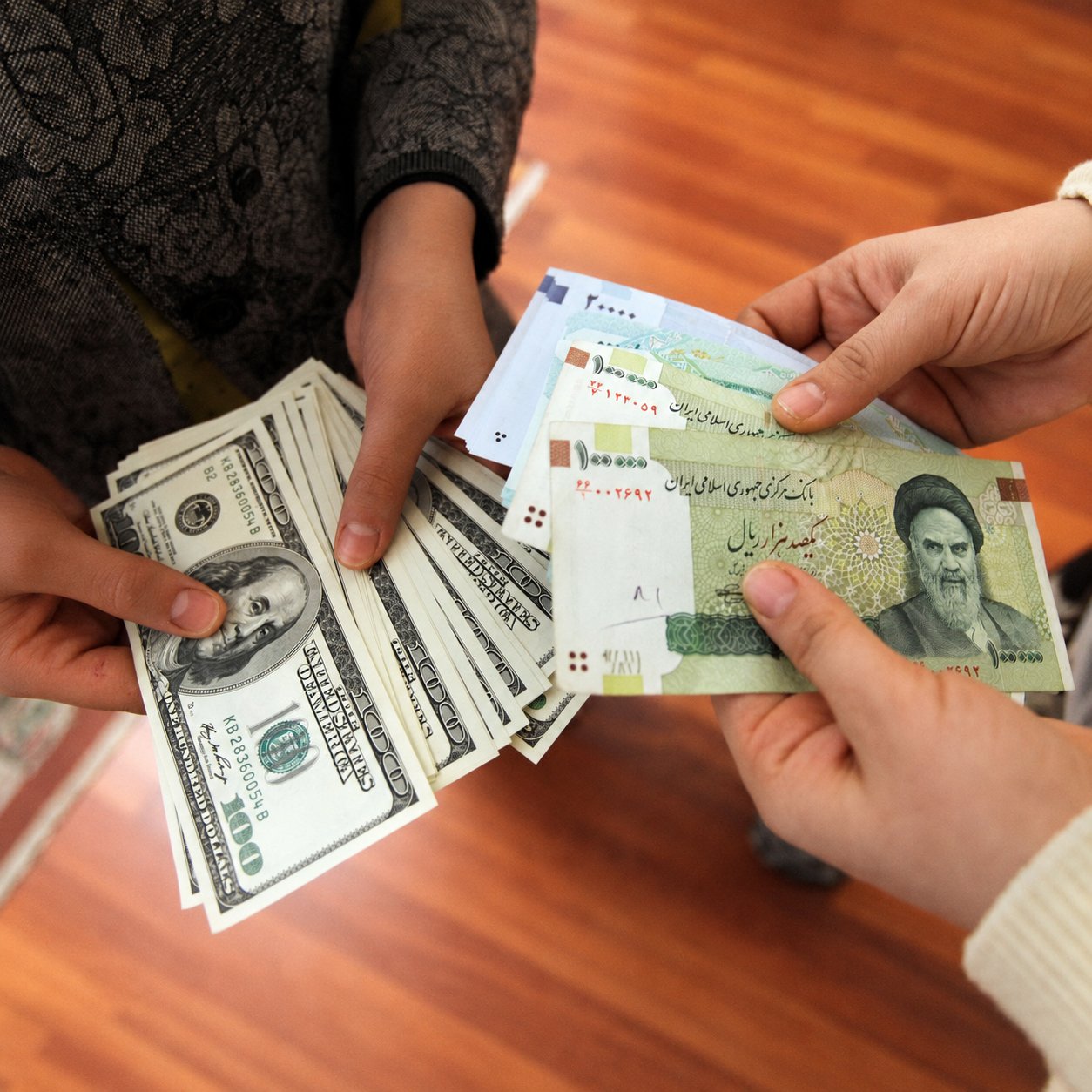 Iran’s Rial Nears 2 Million per Dollar as Economic Isolation Deepens