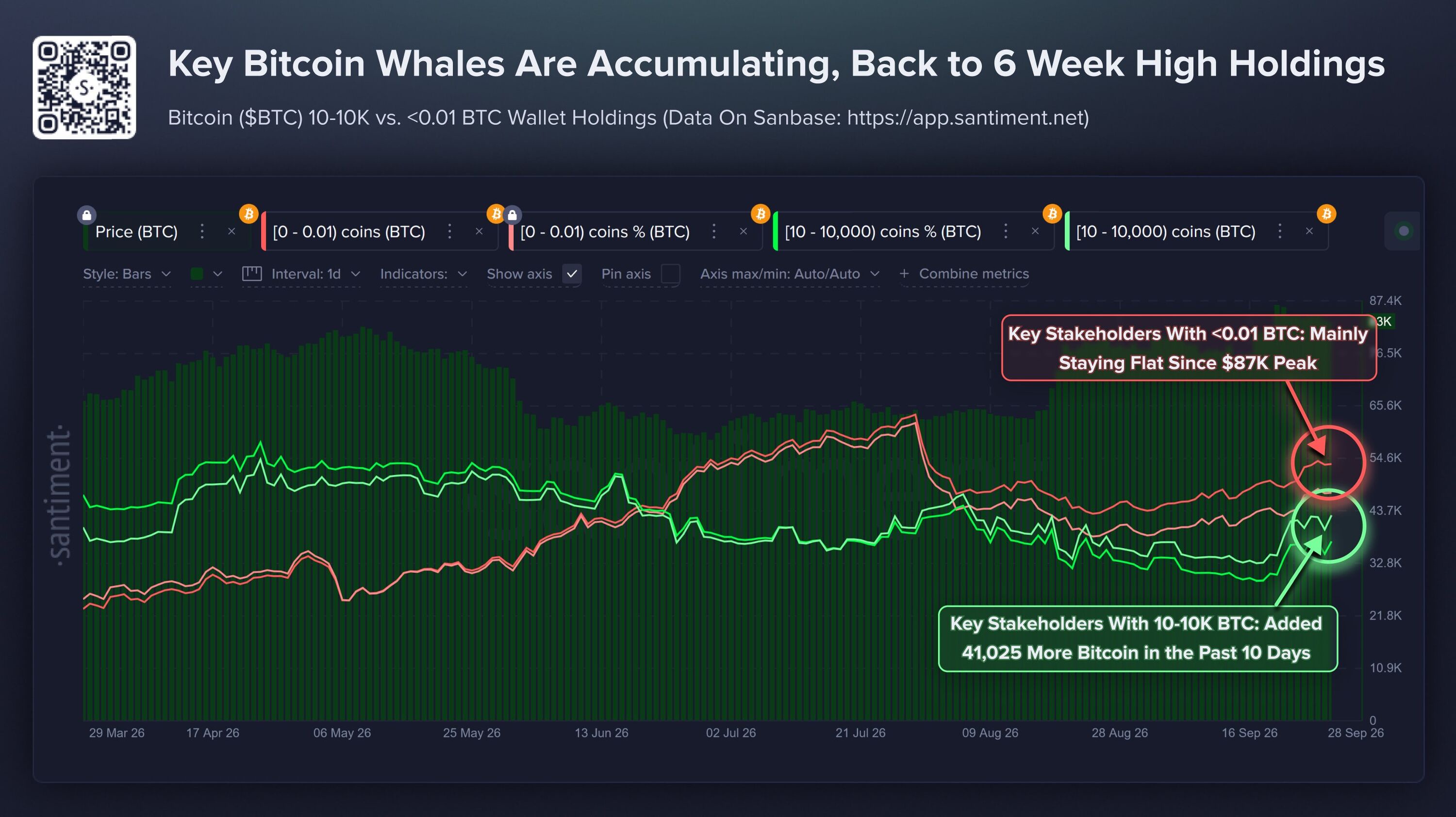 Bitcoin Whales Accumulate More Than 41K BTC in 10 Days