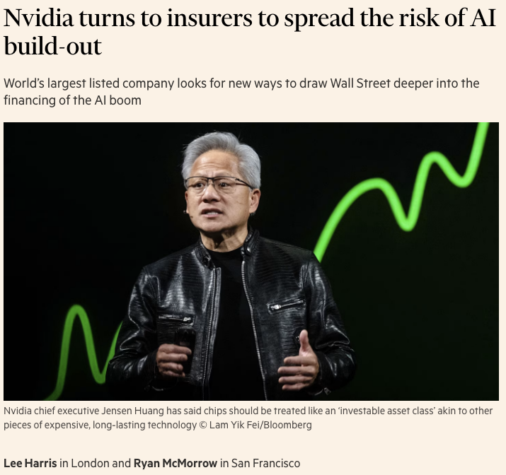 Nvidia explores financing structures to expand access to AI GPUs