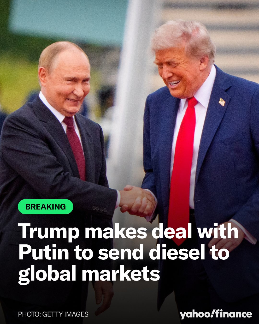 Trump Signals Imminent Russian Diesel Supply Release as Global Fuel Prices Surge