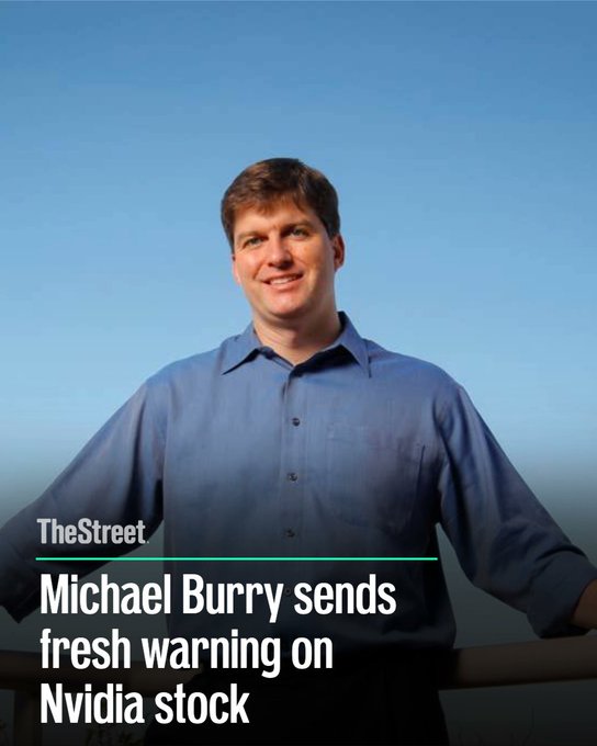 Michael Burry Warns on $NVDA Valuation, Shifts From Stock Shorts to Put Options