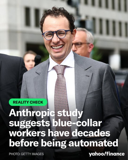Anthropic Study Says Robots Remain Too Expensive to Replace Blue-Collar Workers at Scale