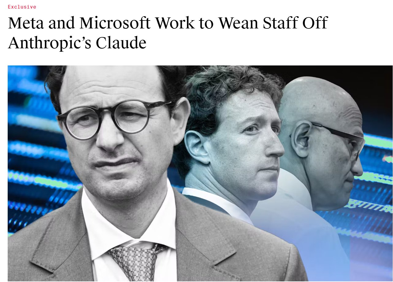 $MSFT and $META Curb Internal Claude Usage to Rein in Surging AI Token Costs