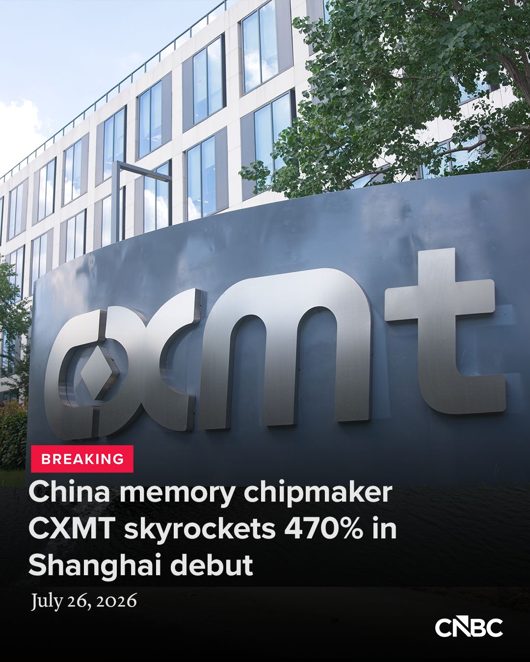 Changxin Technology Surges 470% in Blockbuster STAR Market Debut
