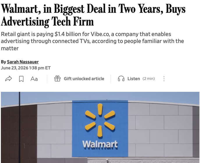 Walmart expands deeper into adtech